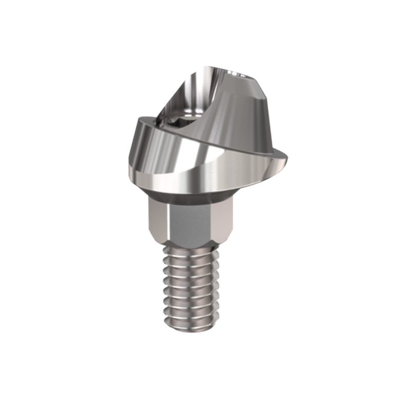 2mm Alturas de CuelloMulti Unit Angulado de Titanio 17°