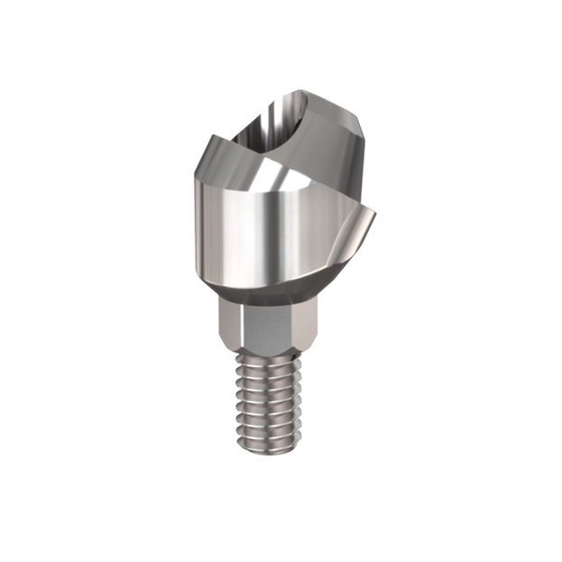 4mm Alturas de Cuello Multi Unit Angulado de Titanio 30°
