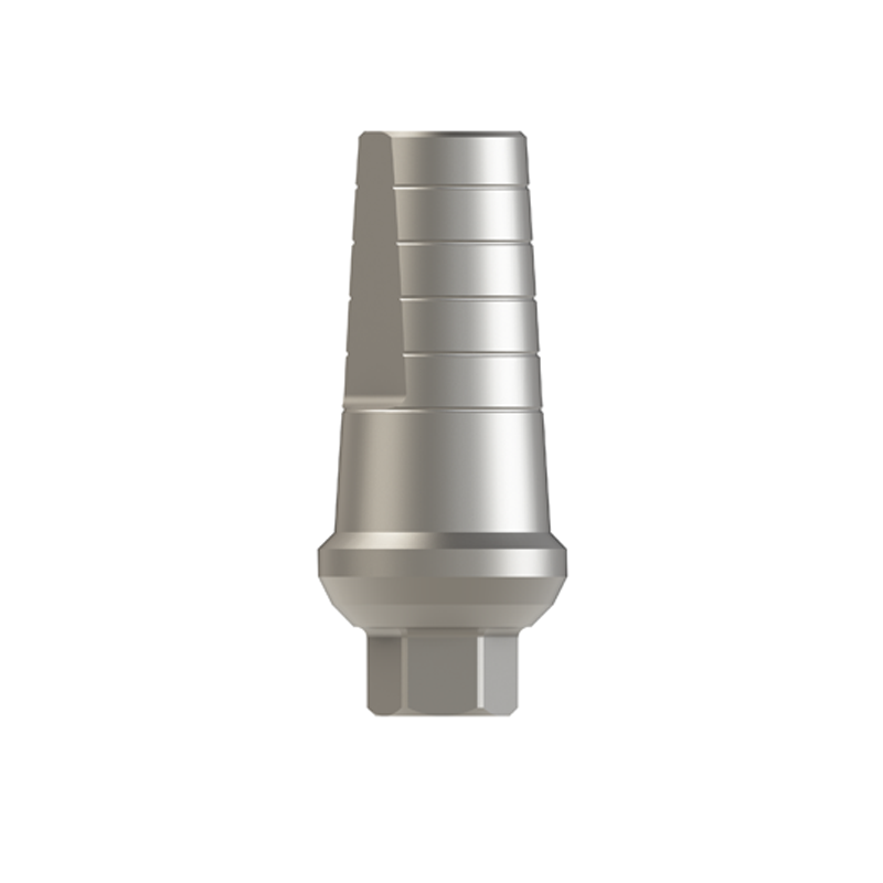 8.5mm/1mm Pilar de Titanio Recto con Hombro para Implante Dental de Hexágono Interno – Cuerpo Estándar