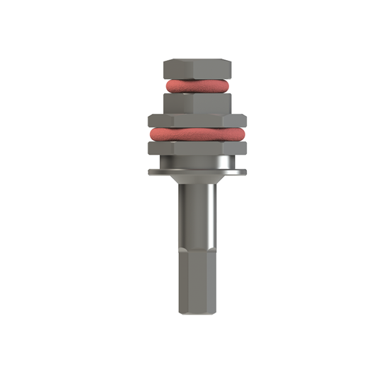 18.5mm Adaptador de Maneral Hexagonal Ratchet 2.42mm - Hexágono interno