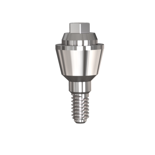 3mm Altura de Cuello - Multi Unit recto de Titanio para Implante -Dental Hexágono Interno