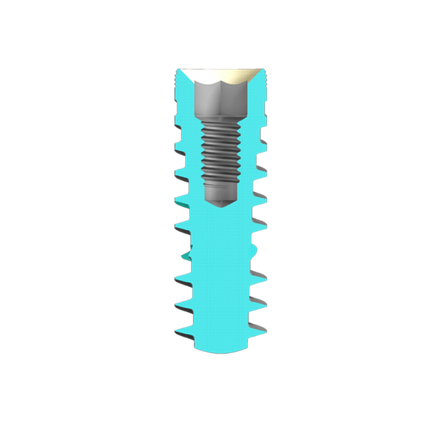Cyclone® Implante Dental Cónico de Auto Perforación – Conexión Hexagonal Interna