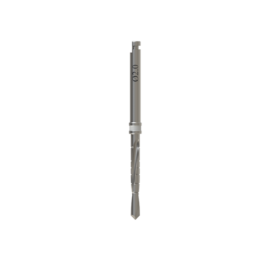2.0mm Diámetro Fresa de riego externo retorcido para Implante Dental 16 mm
