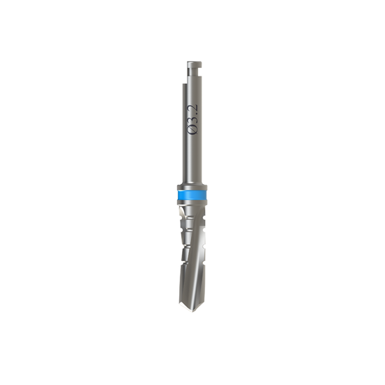 3.2mm Diámetro Fresas Espiral con Riego externo para implantes dentales 11.5 mm
