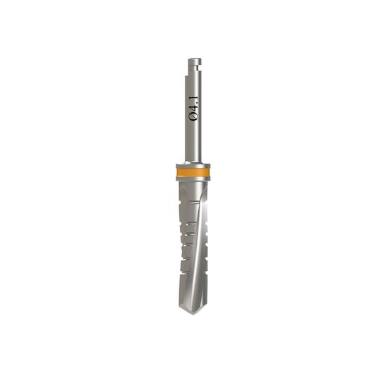 4.1mm Diámetro Fresa de riego externo retorcido para Implante Dental 16 mm