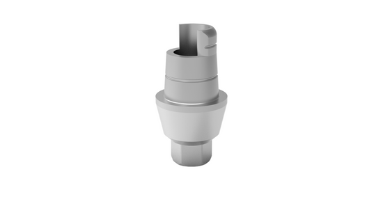 Ti Base antirotacional para implante de conexión hexagonal interna - 2.5mm